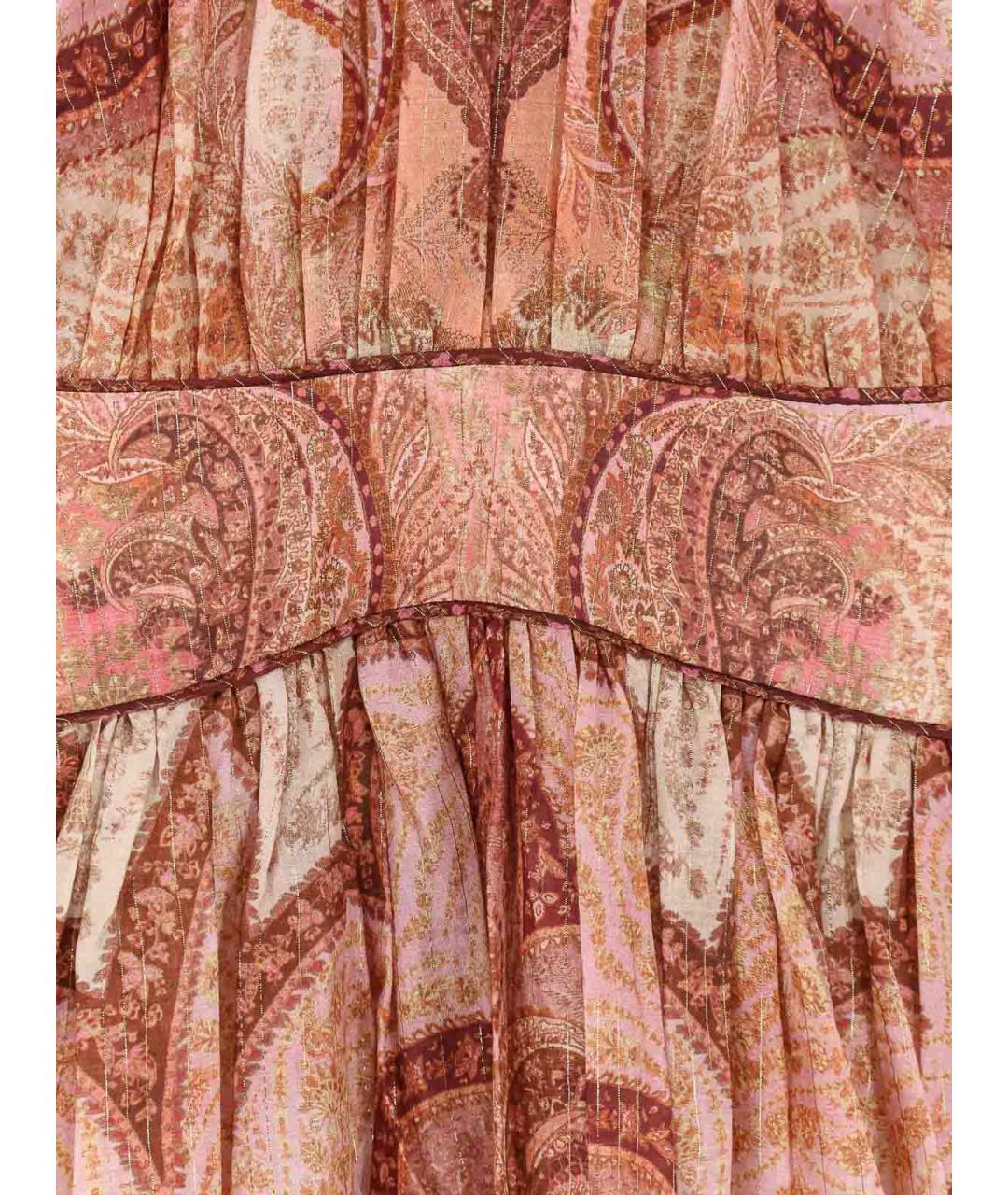 ZIMMERMANN Мульти хлопковое повседневное платье, фото 3