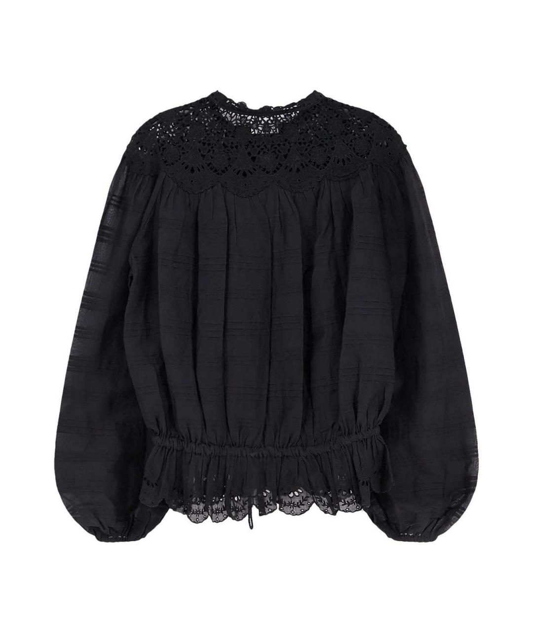 ISABEL MARANT Черная хлопковая рубашка, фото 2