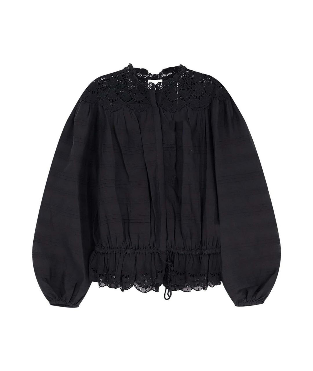 ISABEL MARANT Черная хлопковая рубашка, фото 1