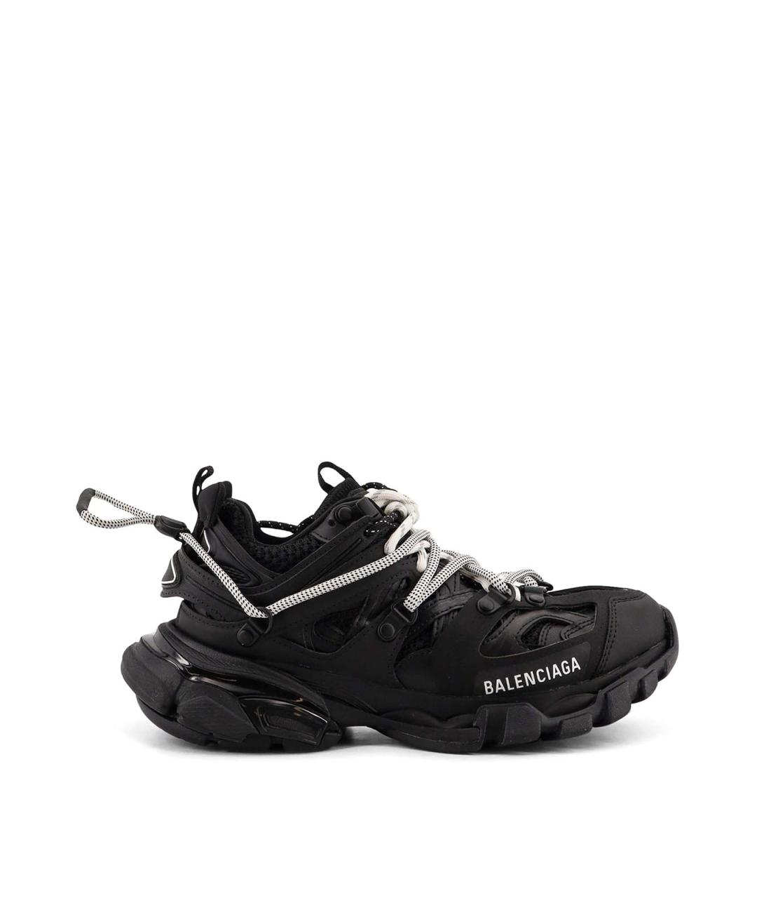 BALENCIAGA Черные синтетические кроссовки, фото 1