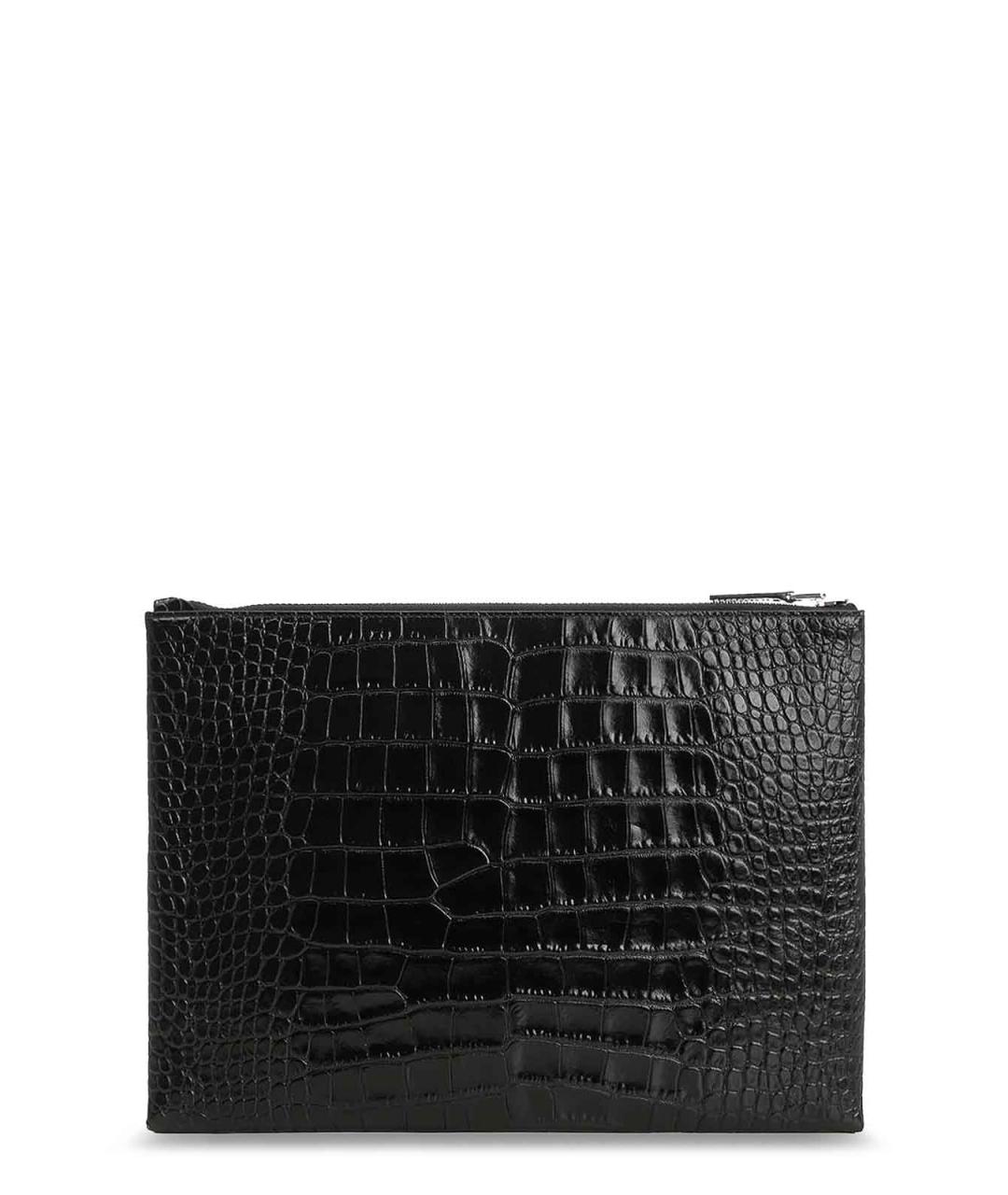 TOM FORD Черная кожаная папка для документов, фото 2
