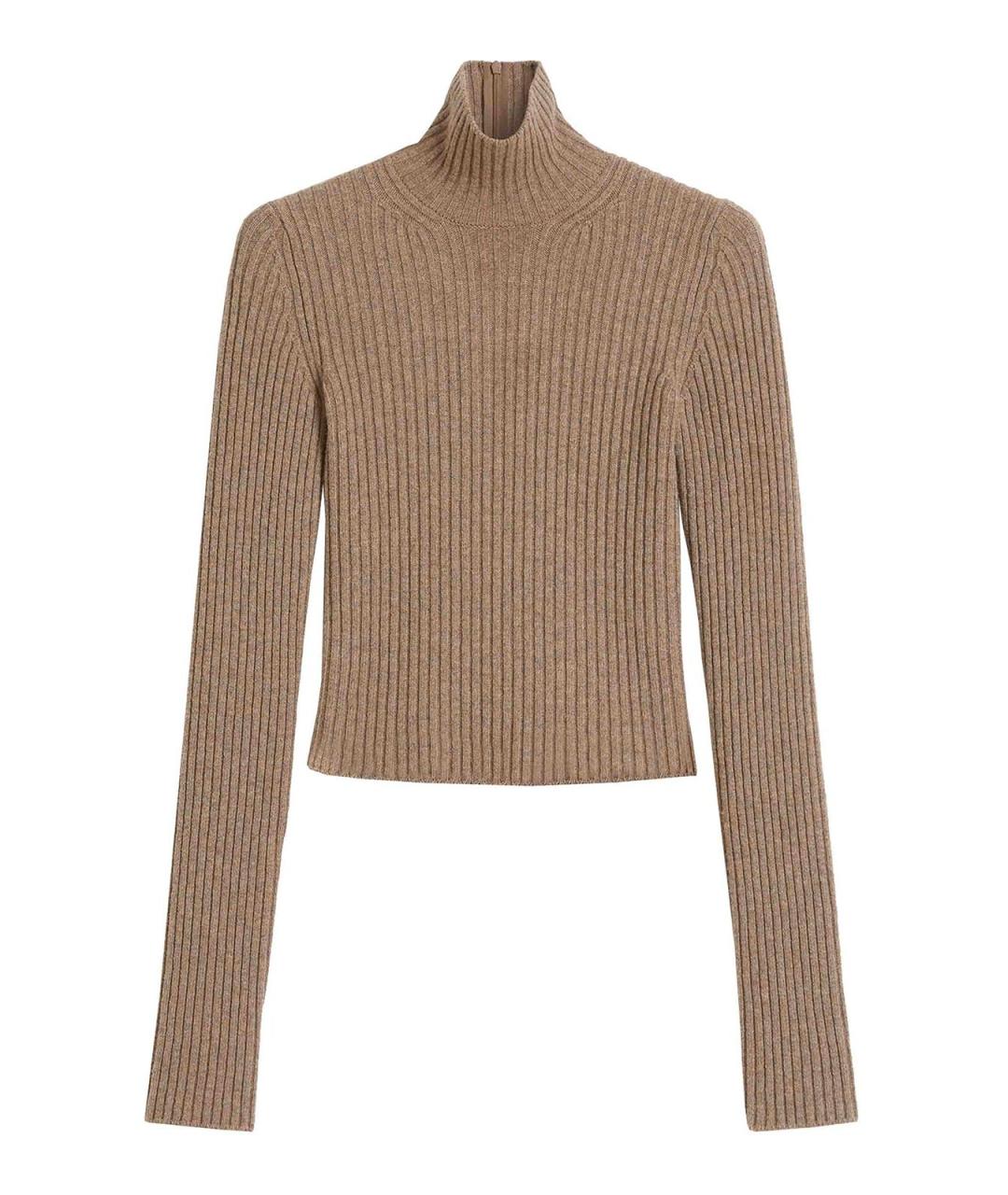 MAX MARA Бежевая водолазка, фото 1