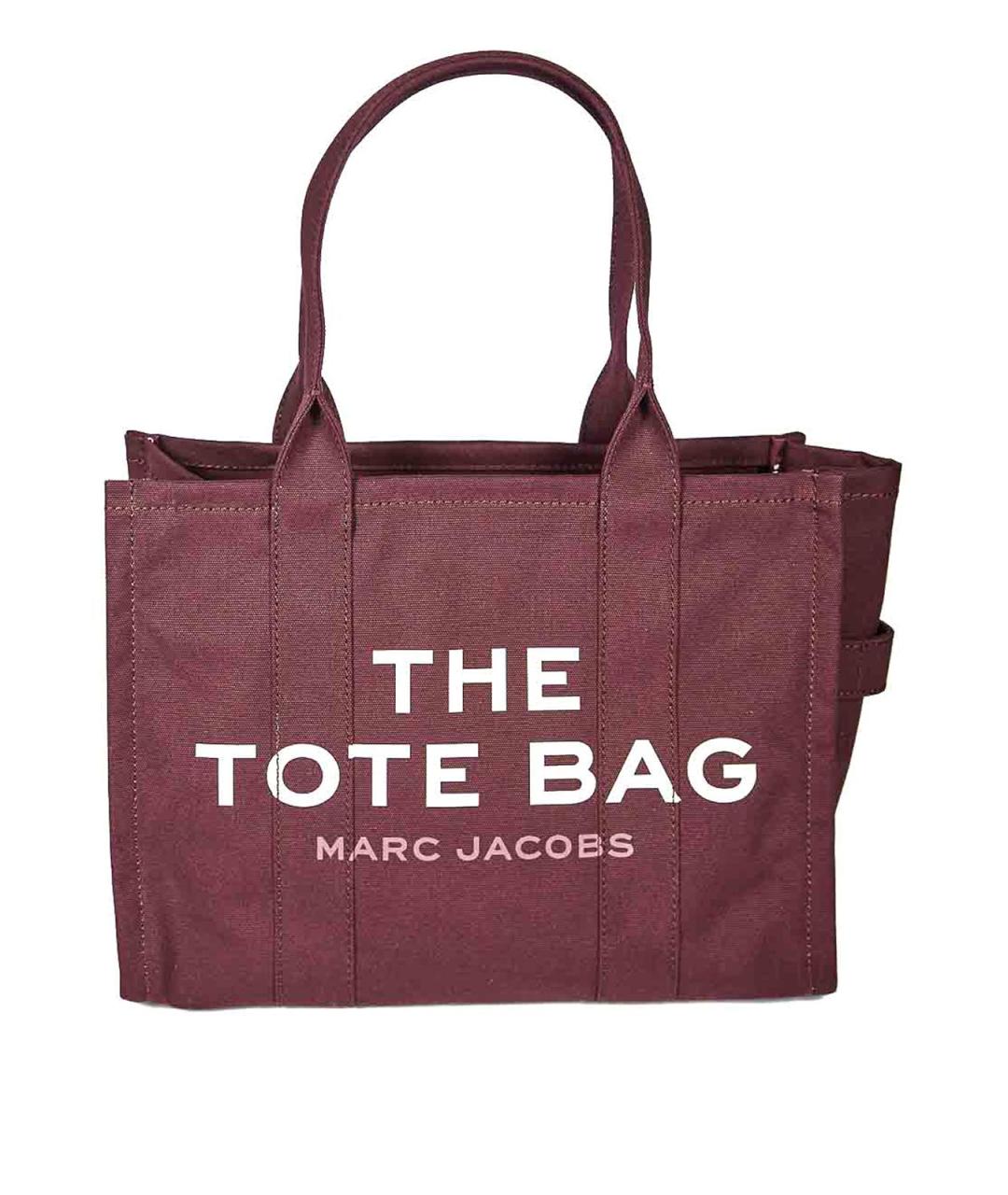 MARC JACOBS Бордовая тканевая сумка тоут, фото 1