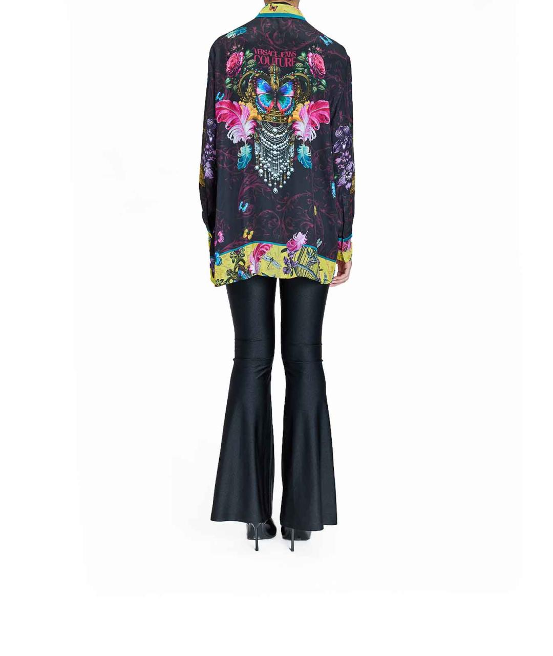 VERSACE JEANS COUTURE Мульти хлопковая рубашка, фото 4