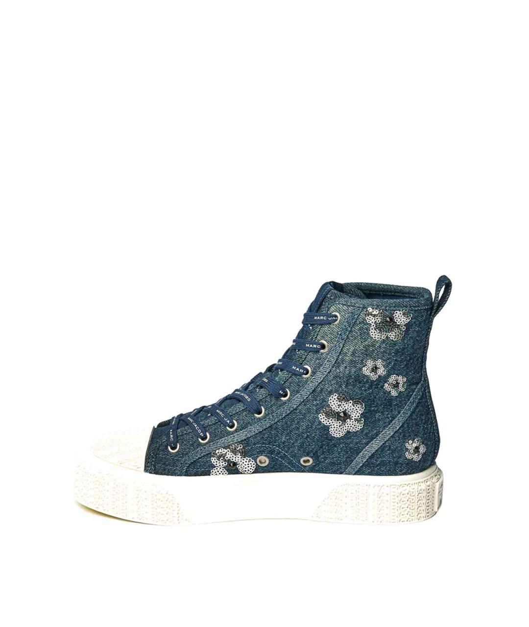 MARC JACOBS Синие текстильные кеды, фото 3