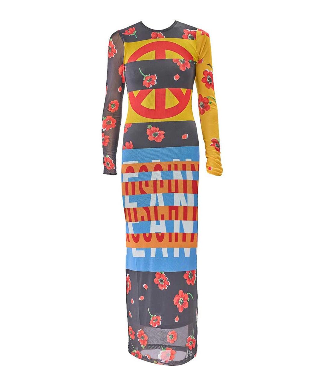 MOSCHINO Мульти вечернее платье, фото 1