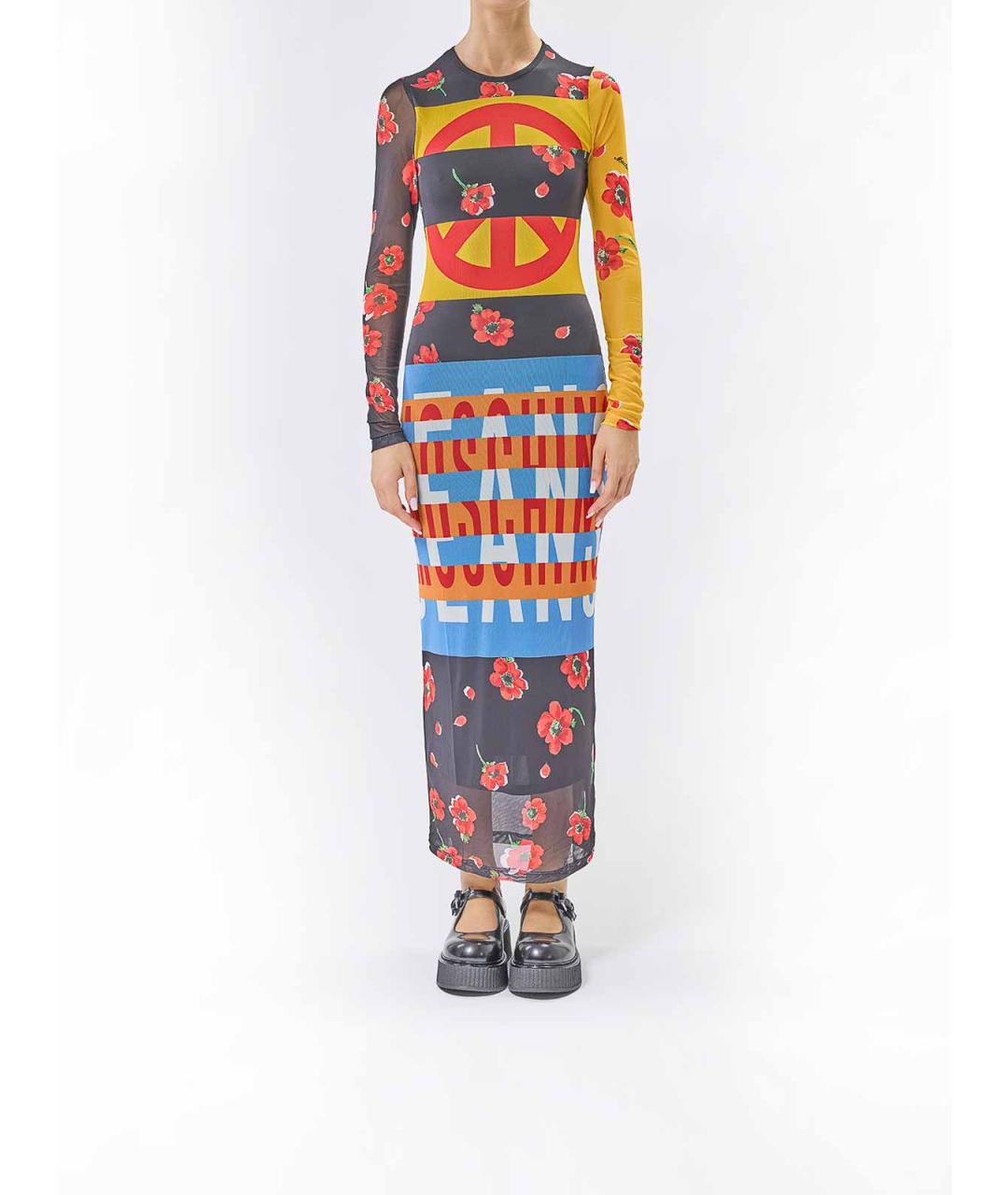 MOSCHINO Мульти вечернее платье, фото 2