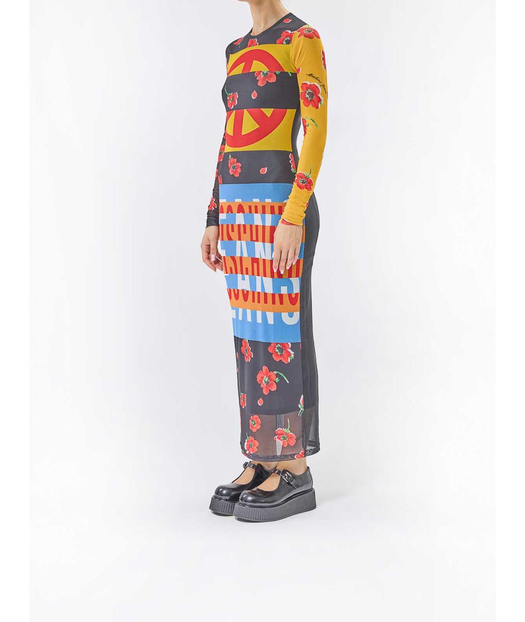 MOSCHINO Мульти вечернее платье, фото 3