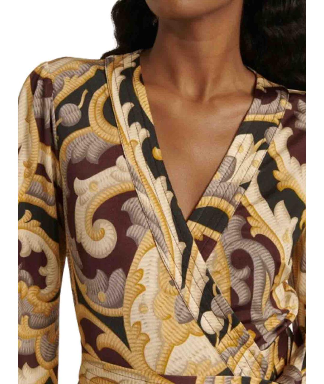 ETRO Мульти вискозное повседневное платье, фото 3