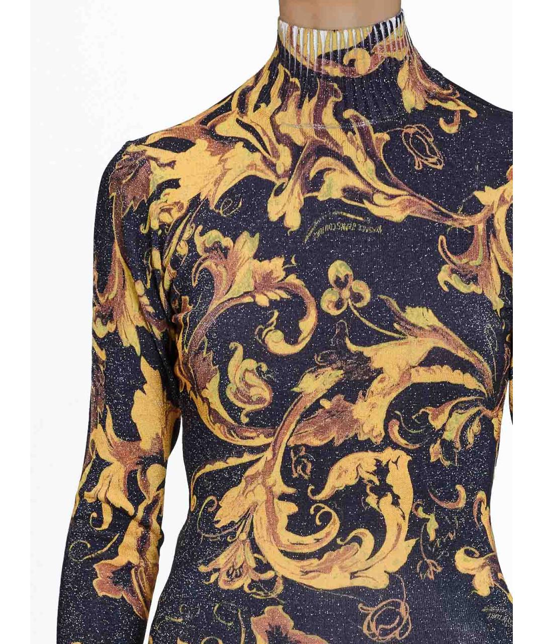 VERSACE JEANS COUTURE Черная водолазка, фото 5