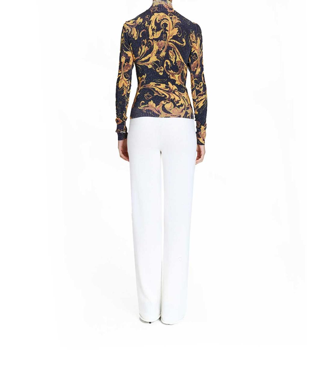 VERSACE JEANS COUTURE Черная водолазка, фото 4