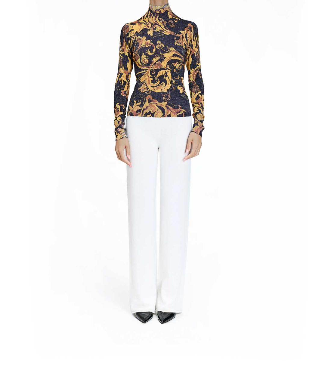 VERSACE JEANS COUTURE Черная водолазка, фото 2