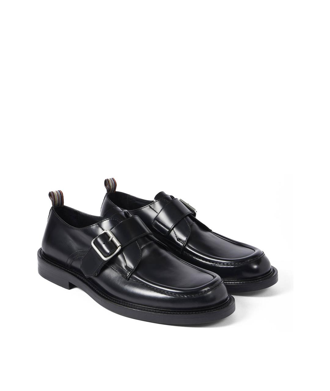 PAUL SMITH Черные кожаные лоферы, фото 2