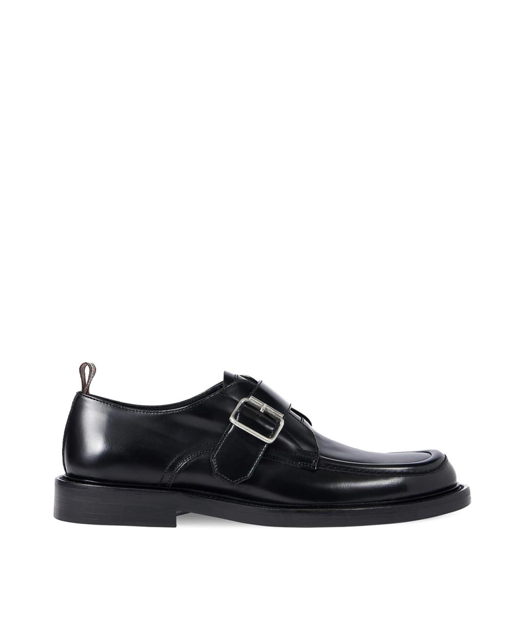 PAUL SMITH Черные кожаные лоферы, фото 1
