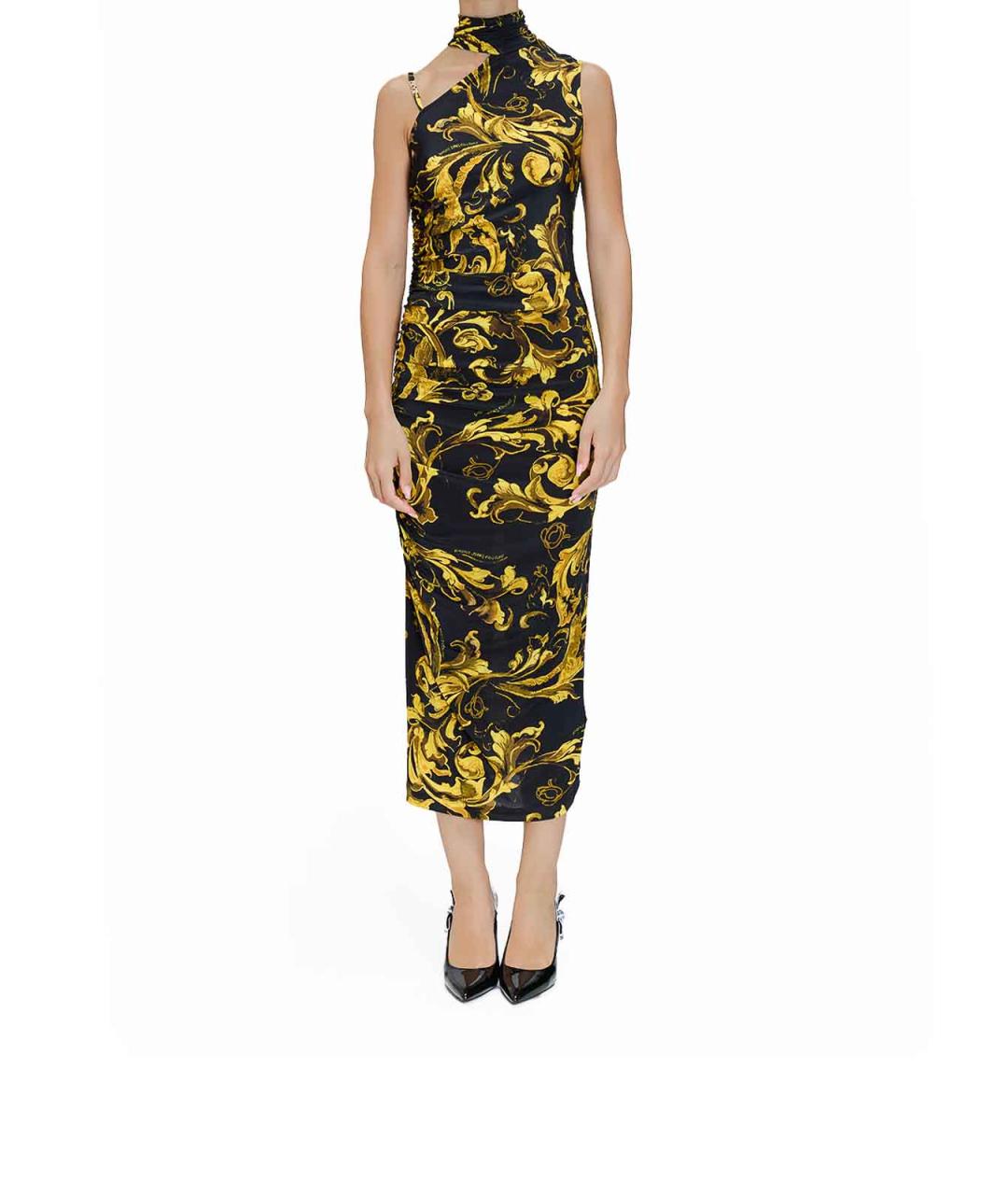 VERSACE JEANS COUTURE Мульти вечернее платье, фото 2