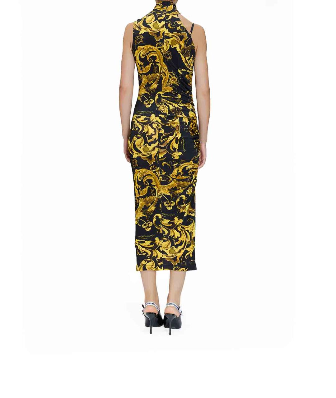 VERSACE JEANS COUTURE Мульти вечернее платье, фото 4