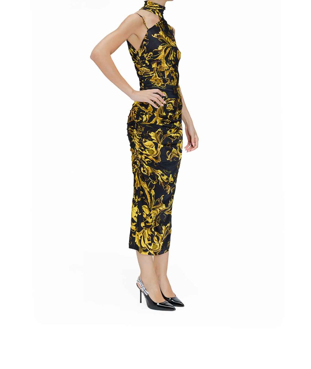 VERSACE JEANS COUTURE Мульти вечернее платье, фото 3