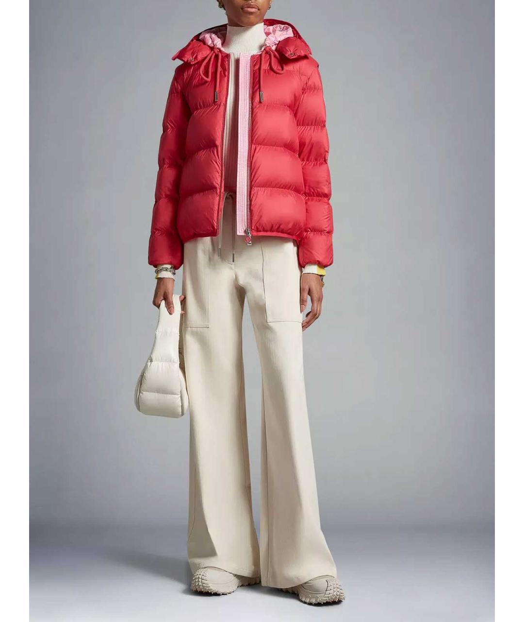 MONCLER Мульти полиамидовый пуховик, фото 2