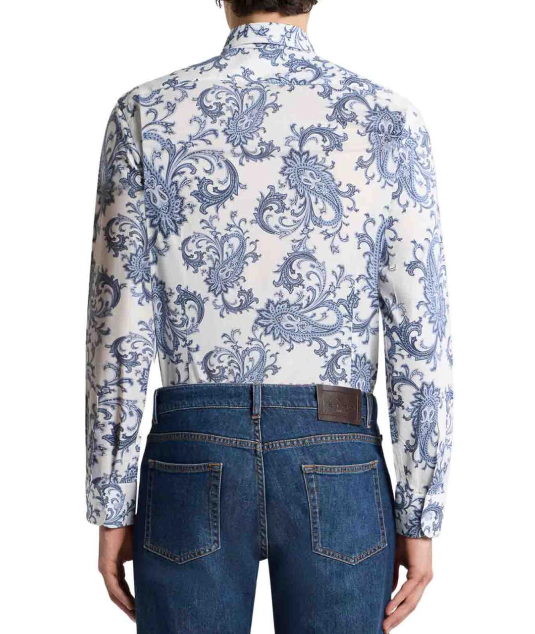 ETRO Мульти хлопковая классическая рубашка, фото 3