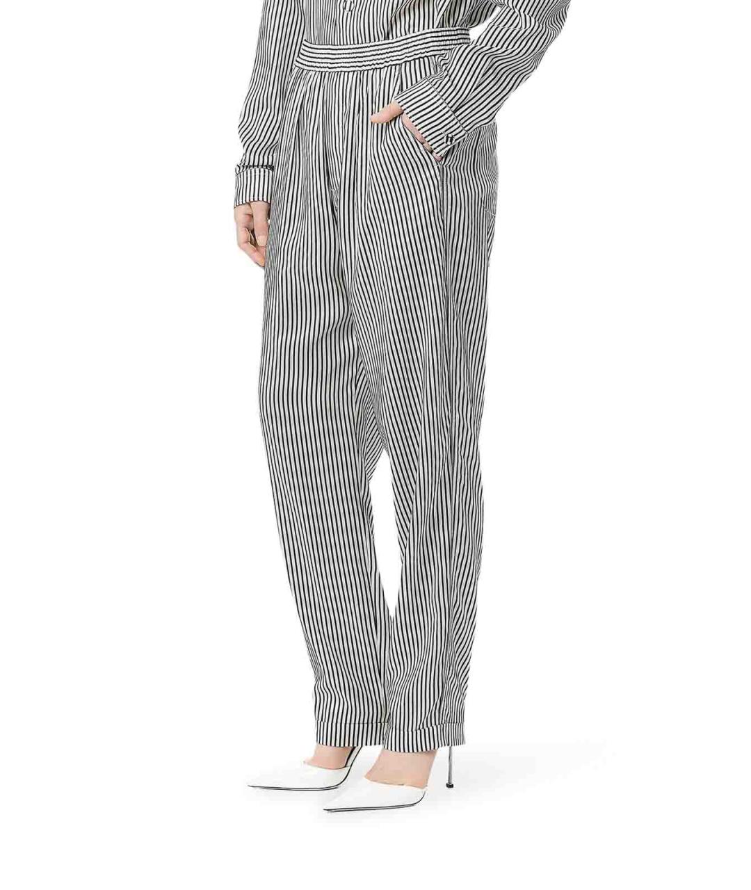TOM FORD Мульти шелковые прямые брюки, фото 3