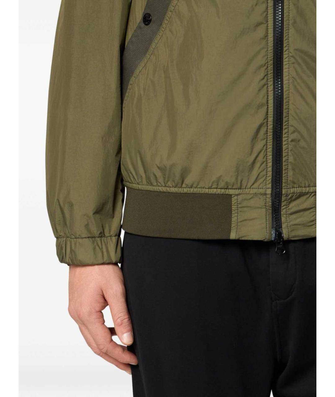 STONE ISLAND Зеленая куртка, фото 3