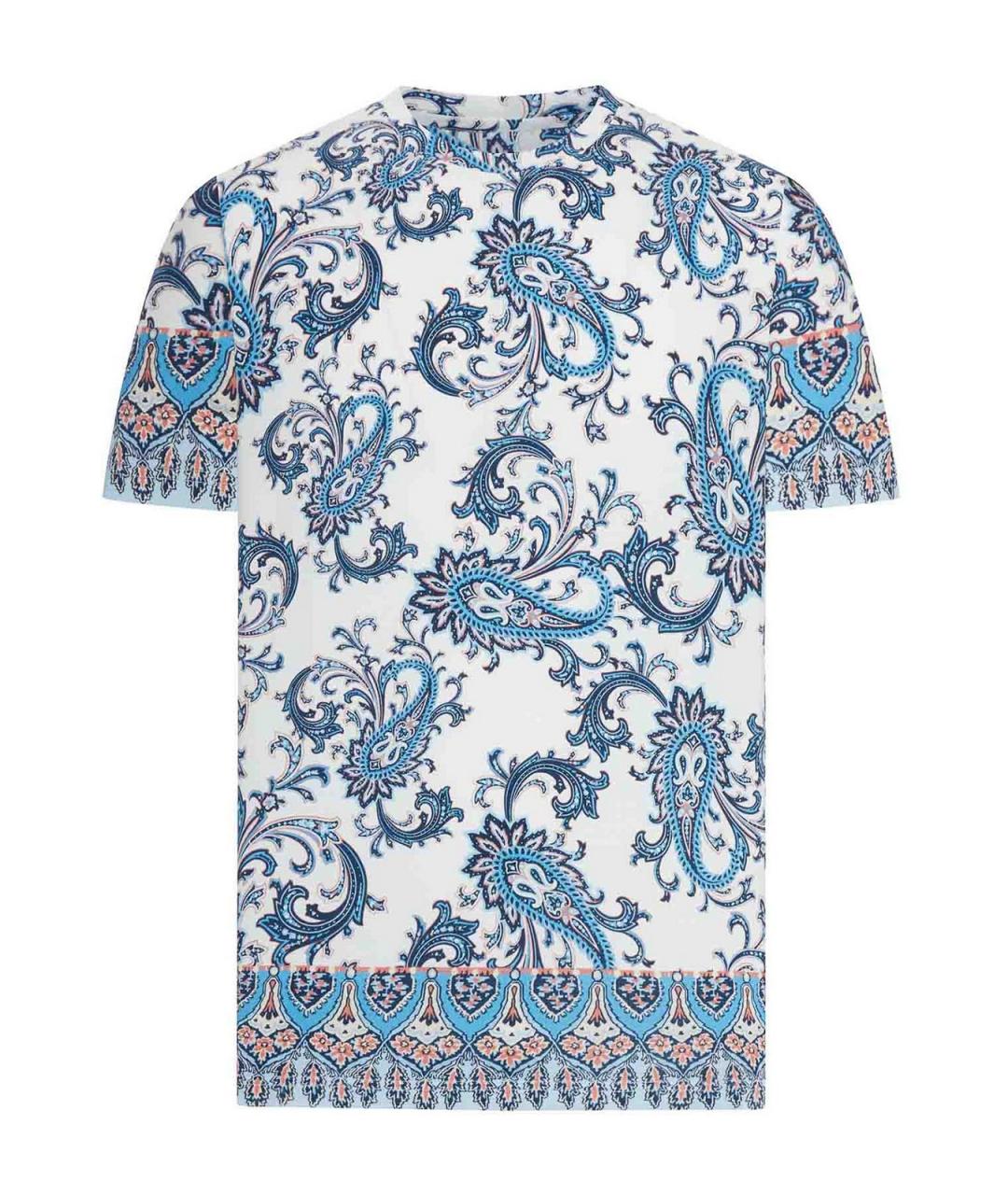 ETRO Мульти хлопковая футболка, фото 1