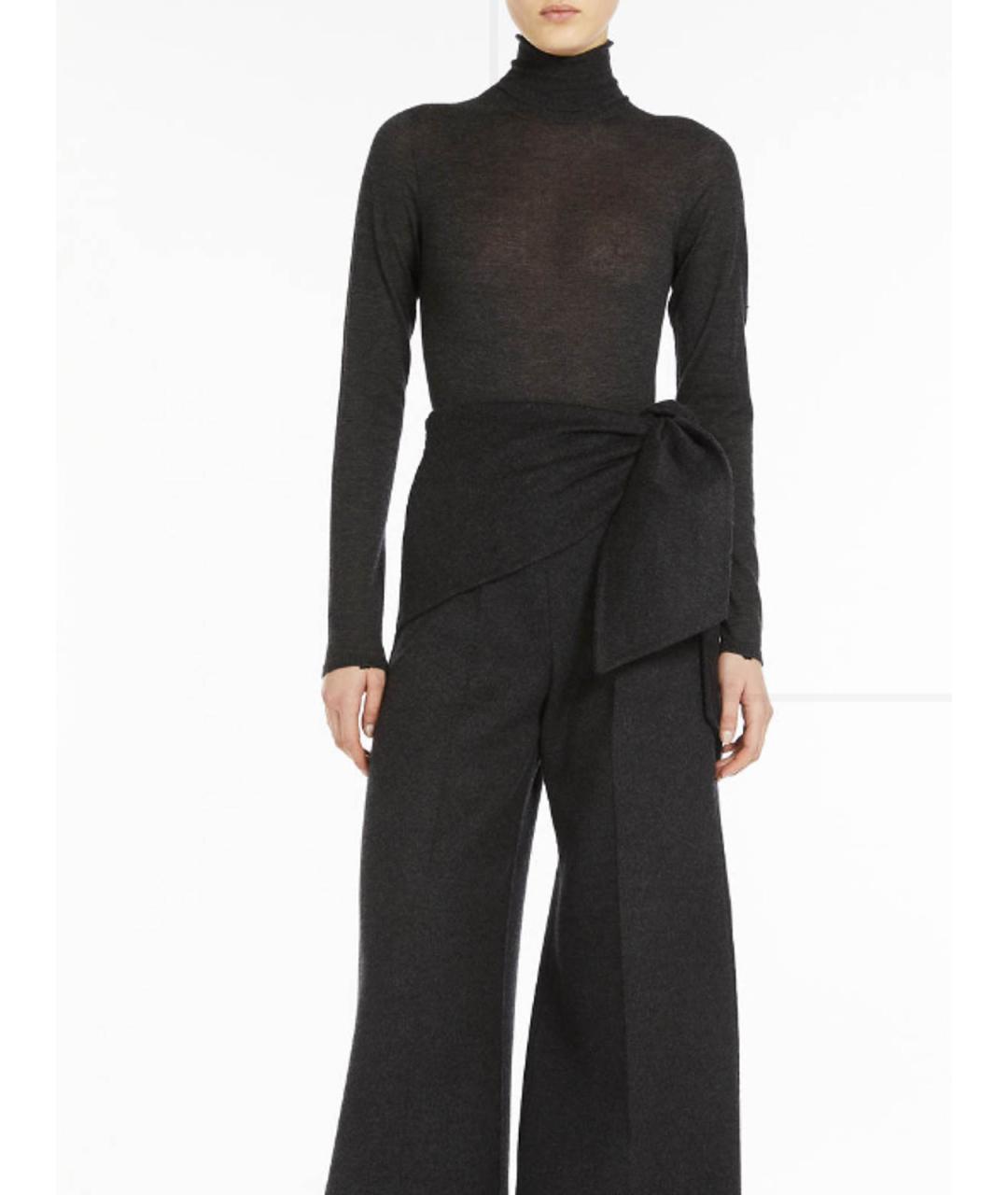 MAX MARA Серая кашемировая водолазка, фото 2