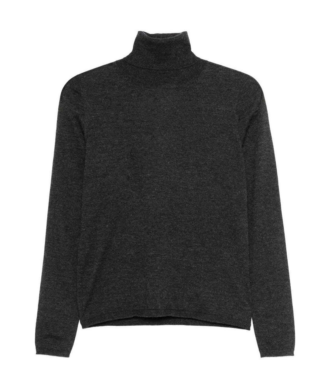 MAX MARA Серая кашемировая водолазка, фото 1