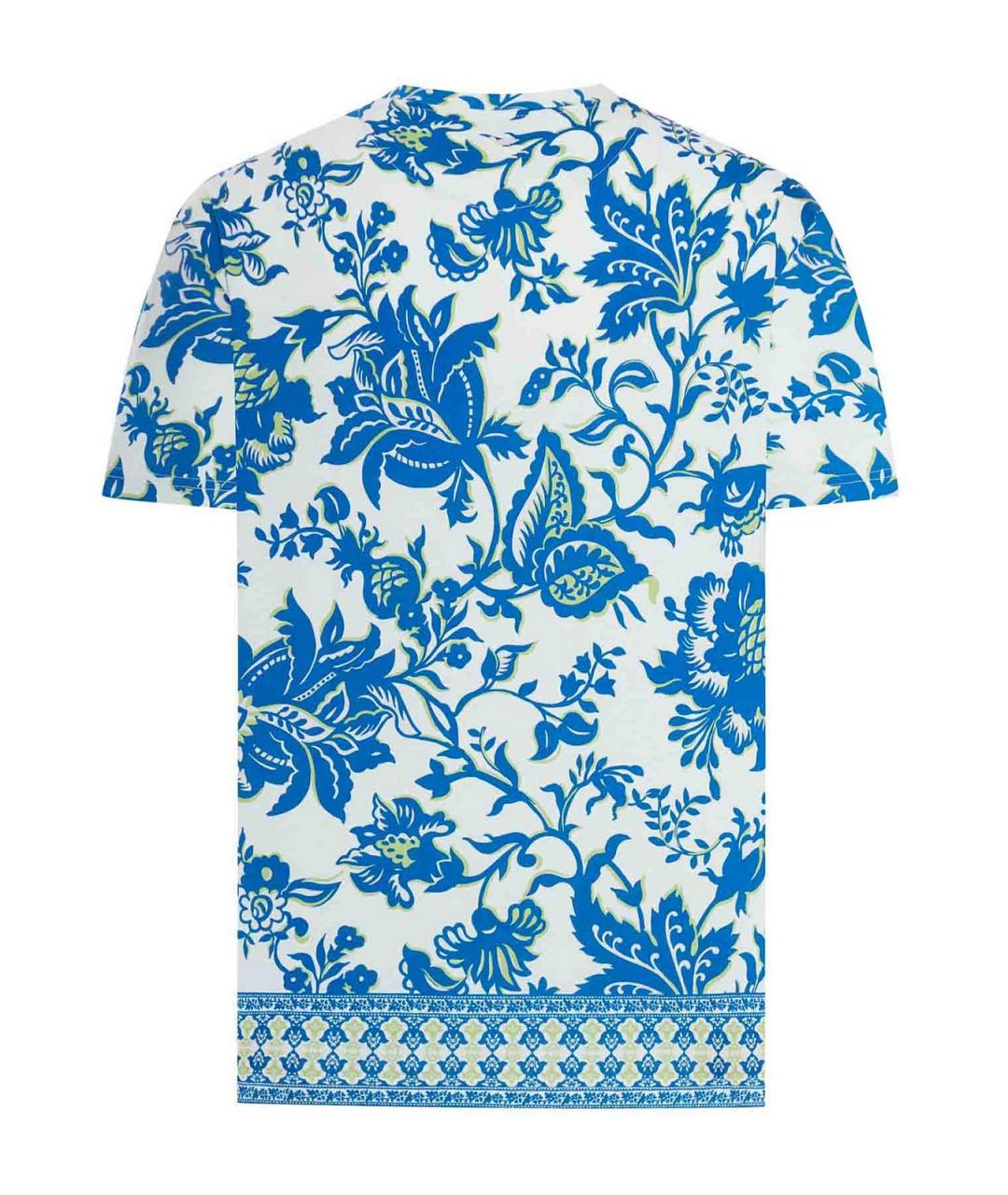 ETRO Мульти хлопковая футболка, фото 2