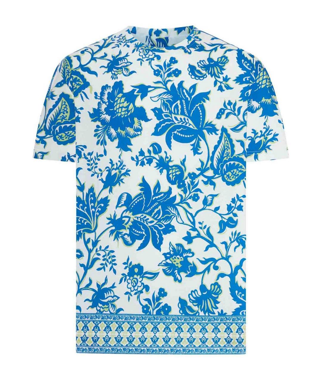 ETRO Мульти хлопковая футболка, фото 1