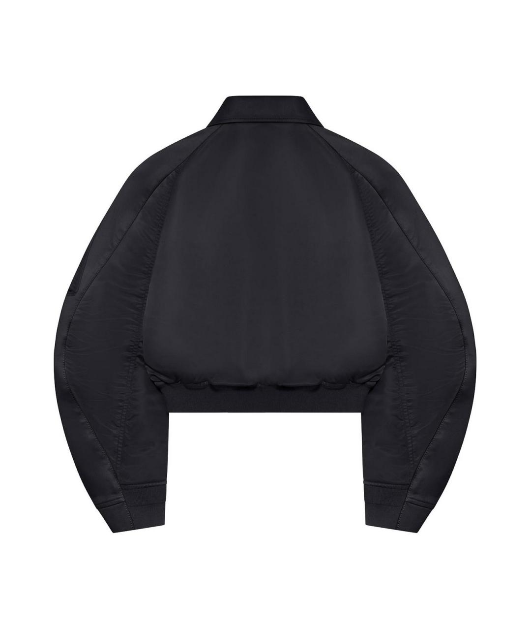 SACAI Черная полиамидовая куртка, фото 2