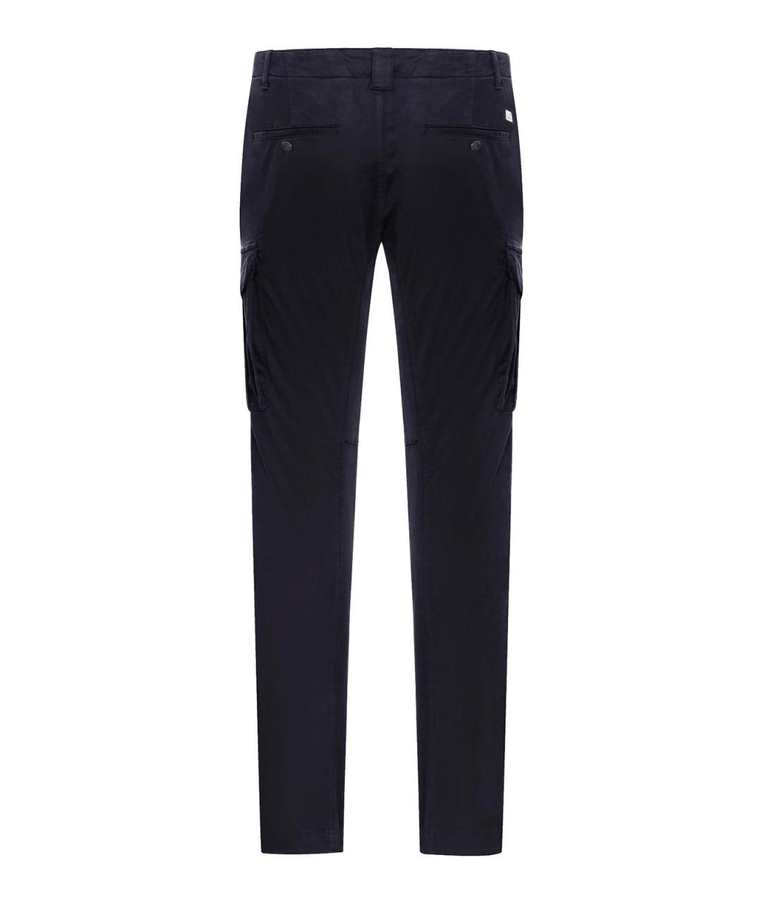 CP COMPANY Синие хлопковые повседневные брюки, фото 2