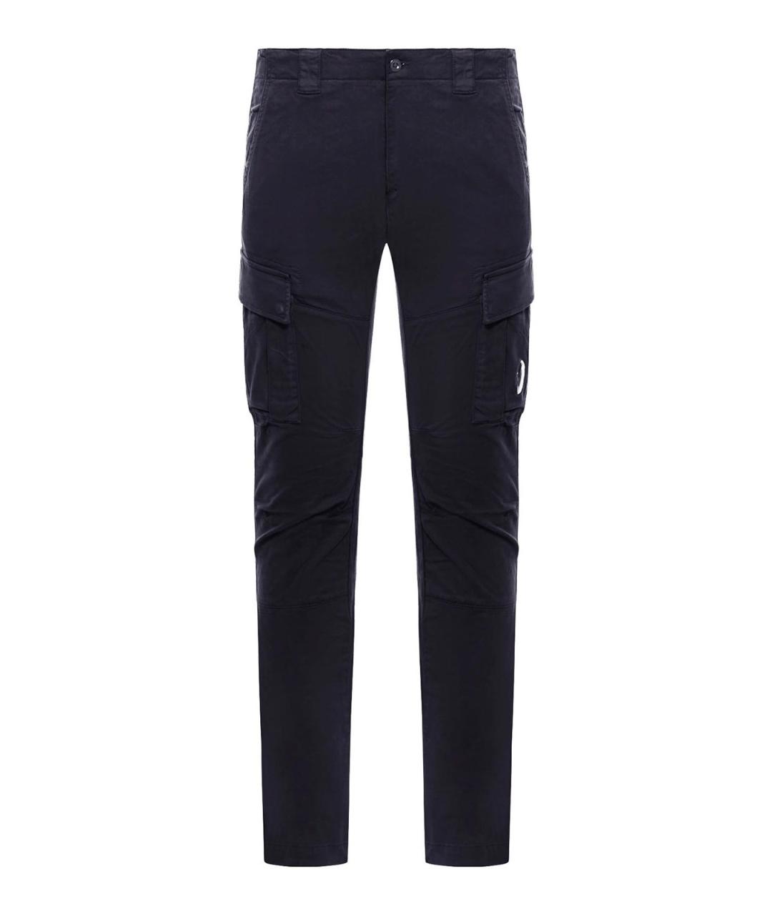 CP COMPANY Синие хлопковые повседневные брюки, фото 1