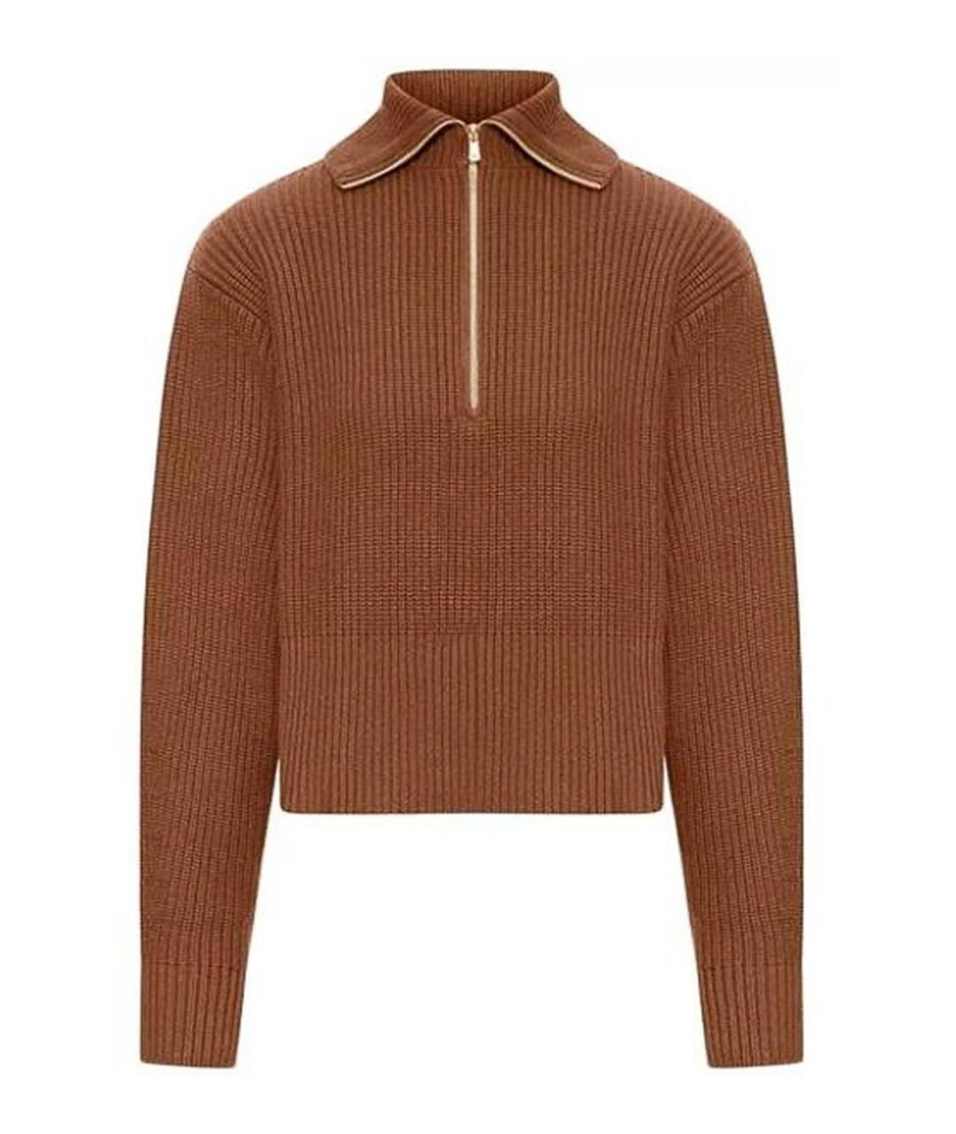 MAX MARA Коричневый джемпер / свитер, фото 1