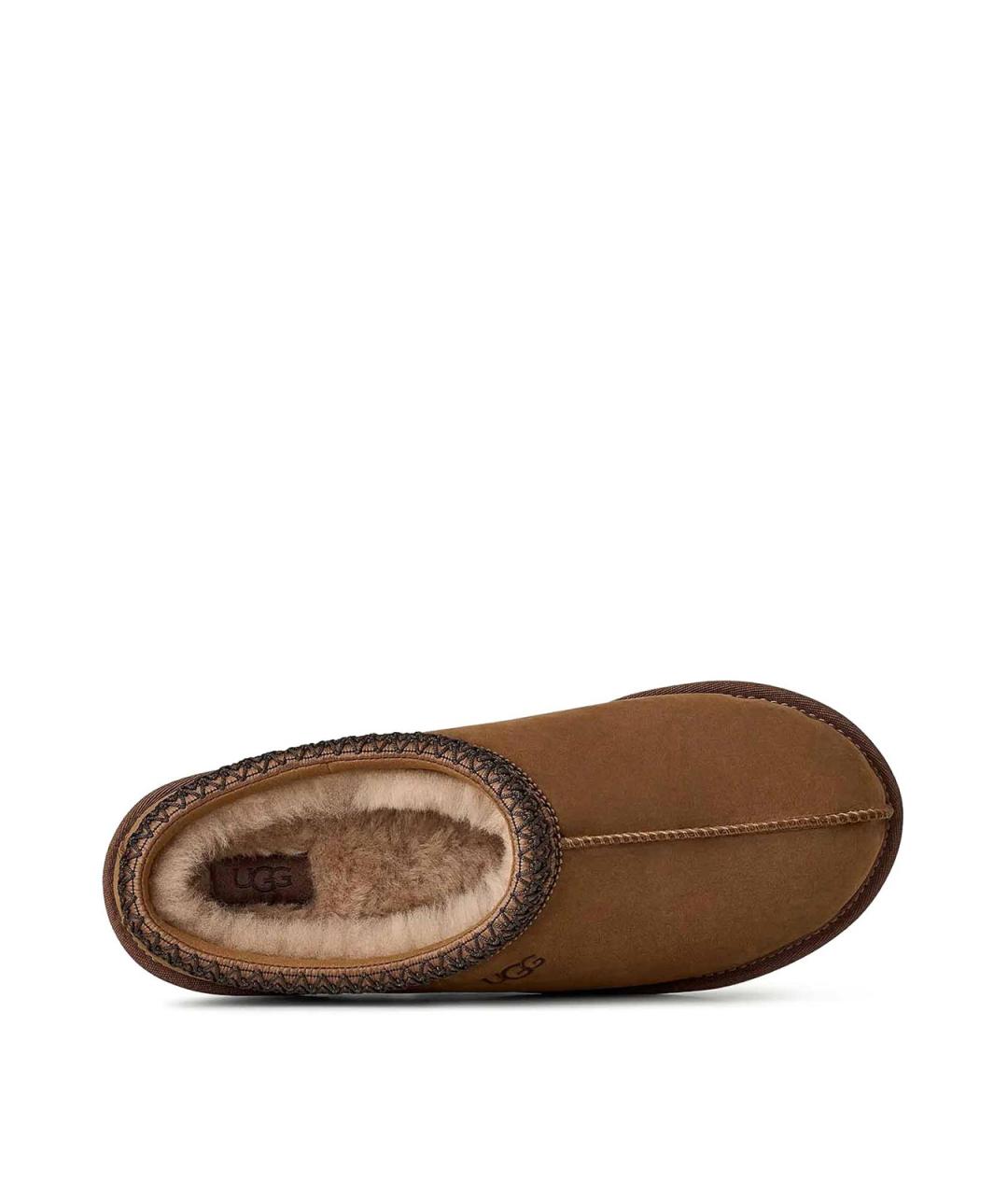 UGG Коричневые кожаные слипоны, фото 4