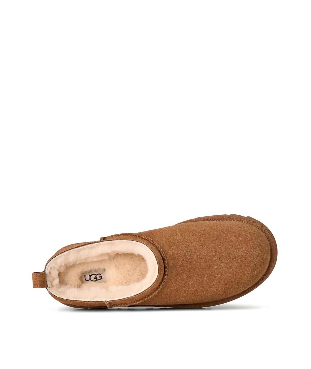 UGG Коричневые замшевые низкие ботинки, фото 5