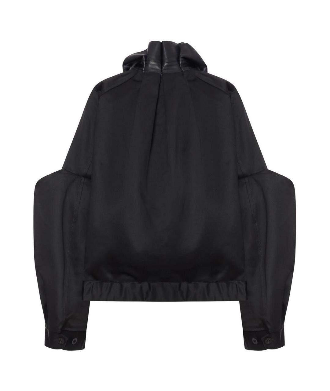 SACAI Черная хлопковая куртка, фото 2