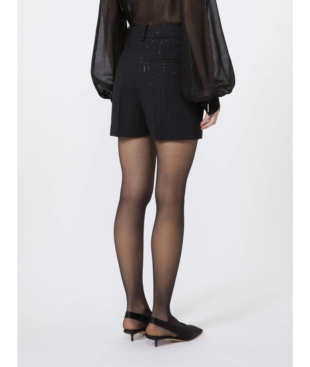 MAX MARA Черные шерстяные шорты, фото 4