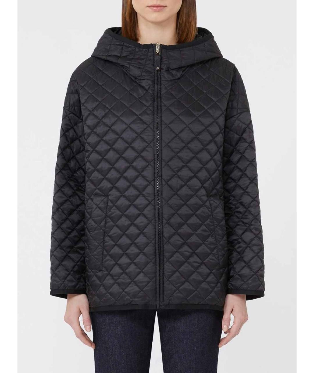 MAX MARA Черный пуховик, фото 3