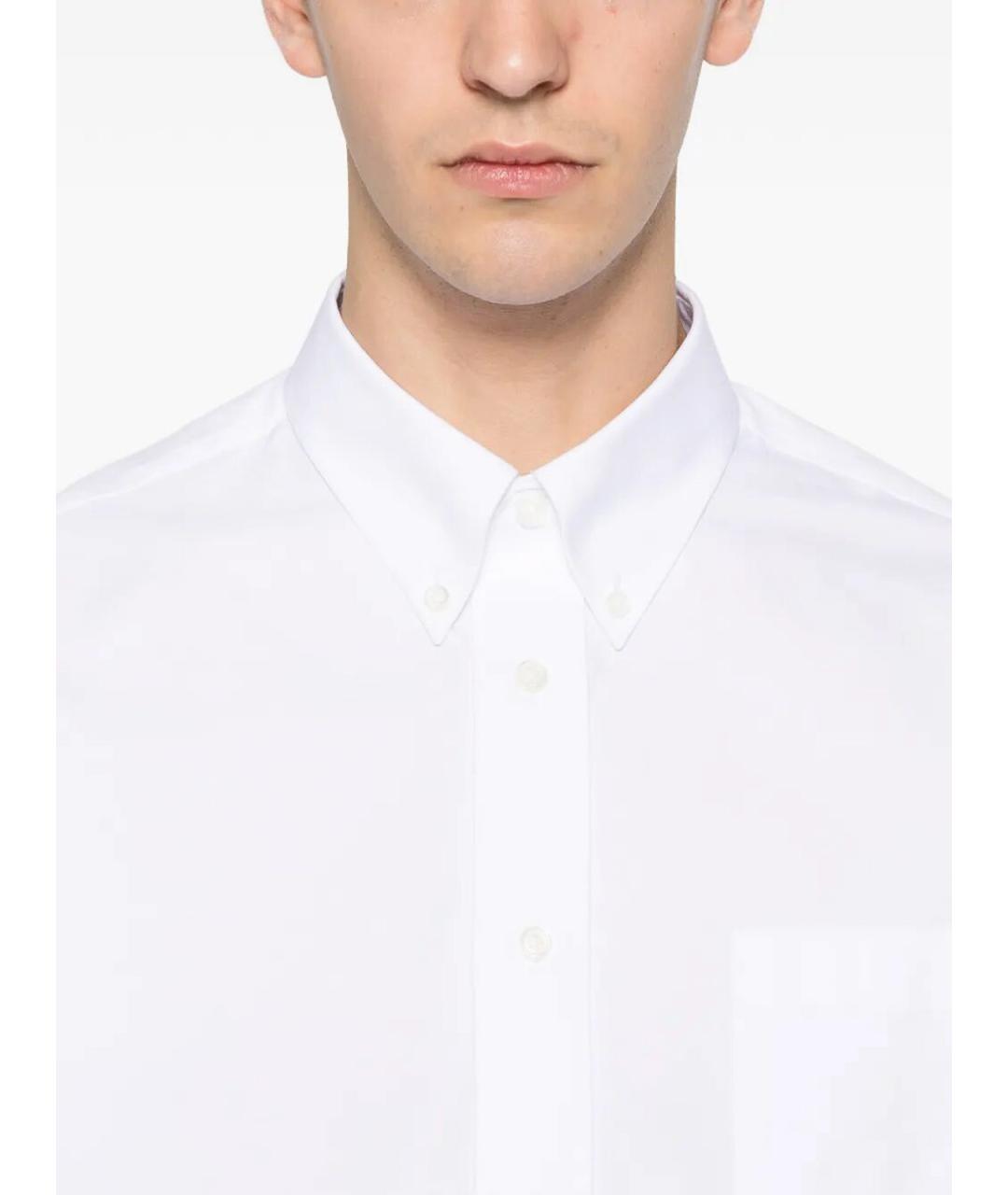 GIVENCHY Белая хлопковая классическая рубашка, фото 4