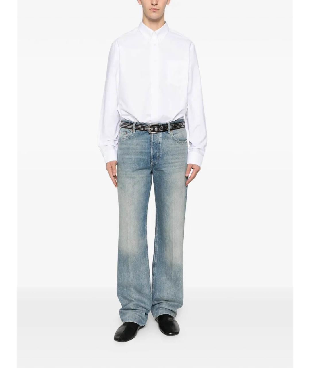 GIVENCHY Белая хлопковая классическая рубашка, фото 2