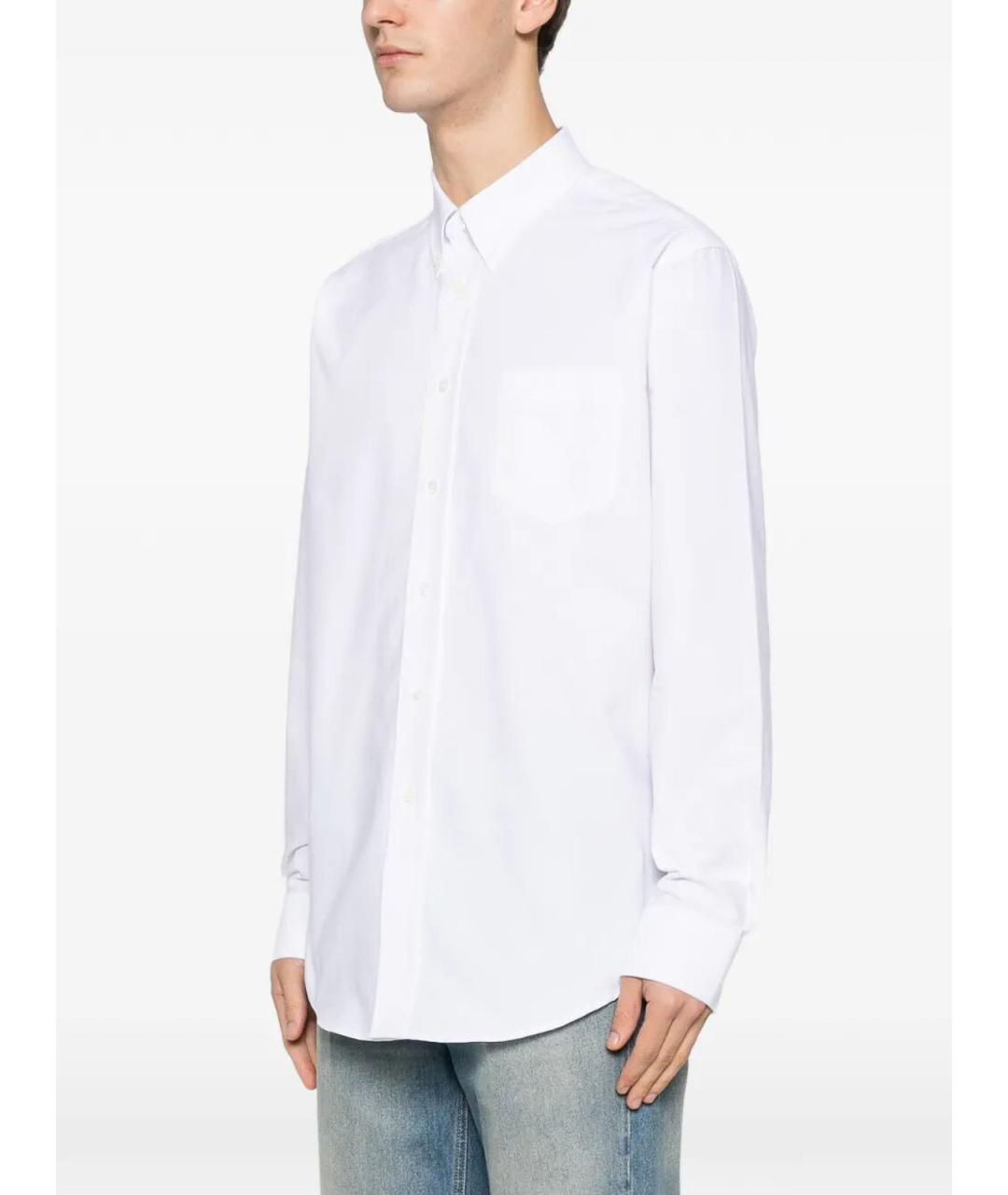GIVENCHY Белая хлопковая классическая рубашка, фото 5