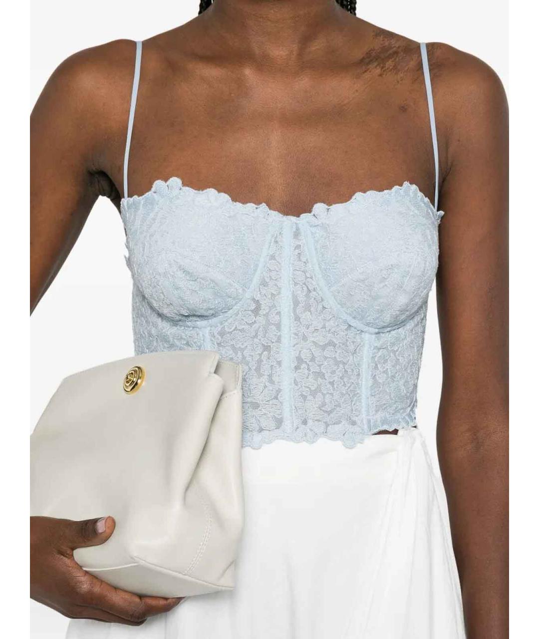 ERMANNO SCERVINO Голубой корсеты, фото 3