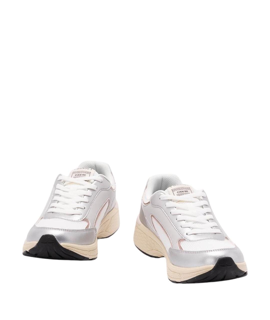 TWIN-SET Серебряные кроссовки, фото 2