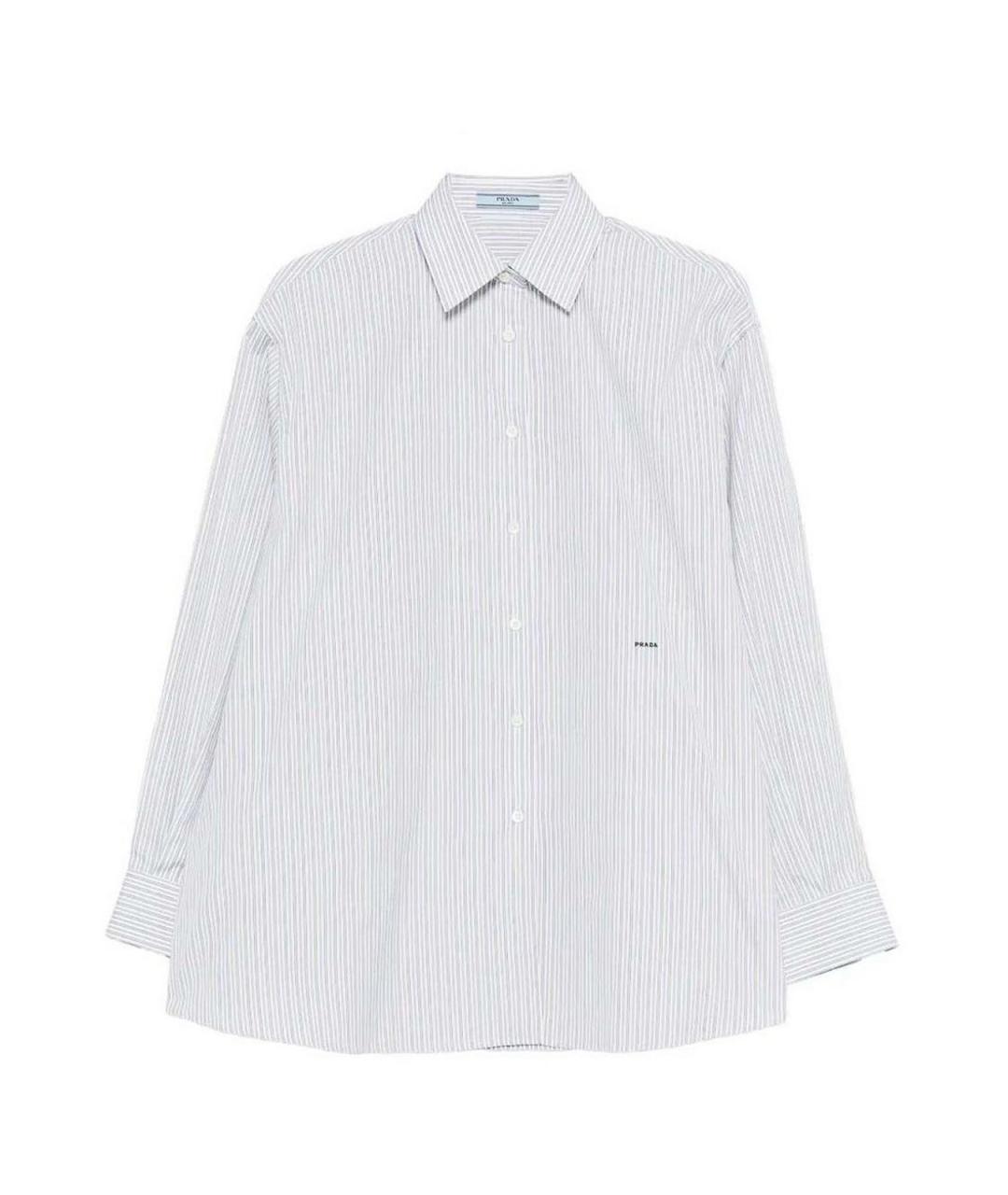 PRADA Мульти хлопковая рубашка, фото 1