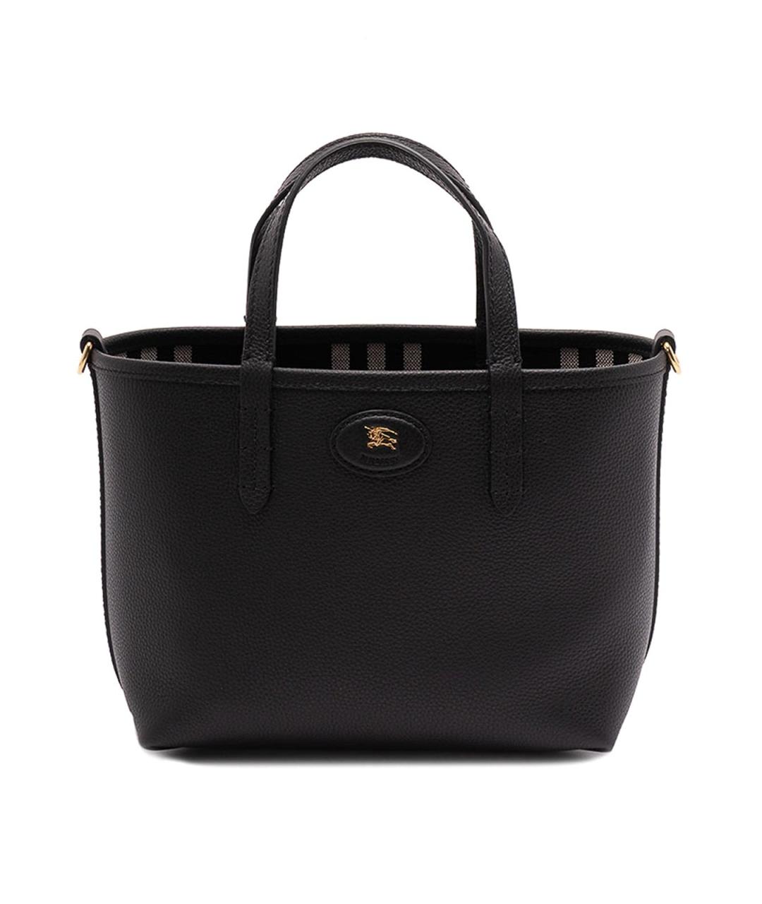 BURBERRY Мульти кожаная сумка тоут, фото 1