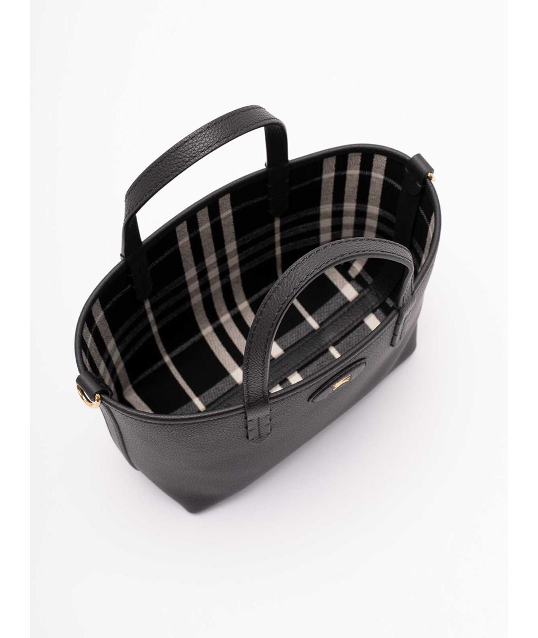BURBERRY Мульти кожаная сумка тоут, фото 6