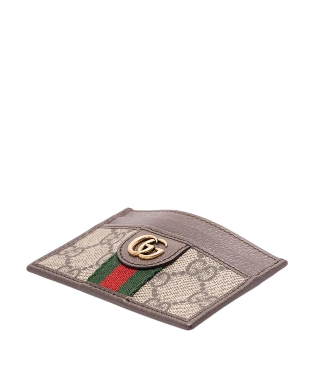 GUCCI Коричневый кардхолдер, фото 3