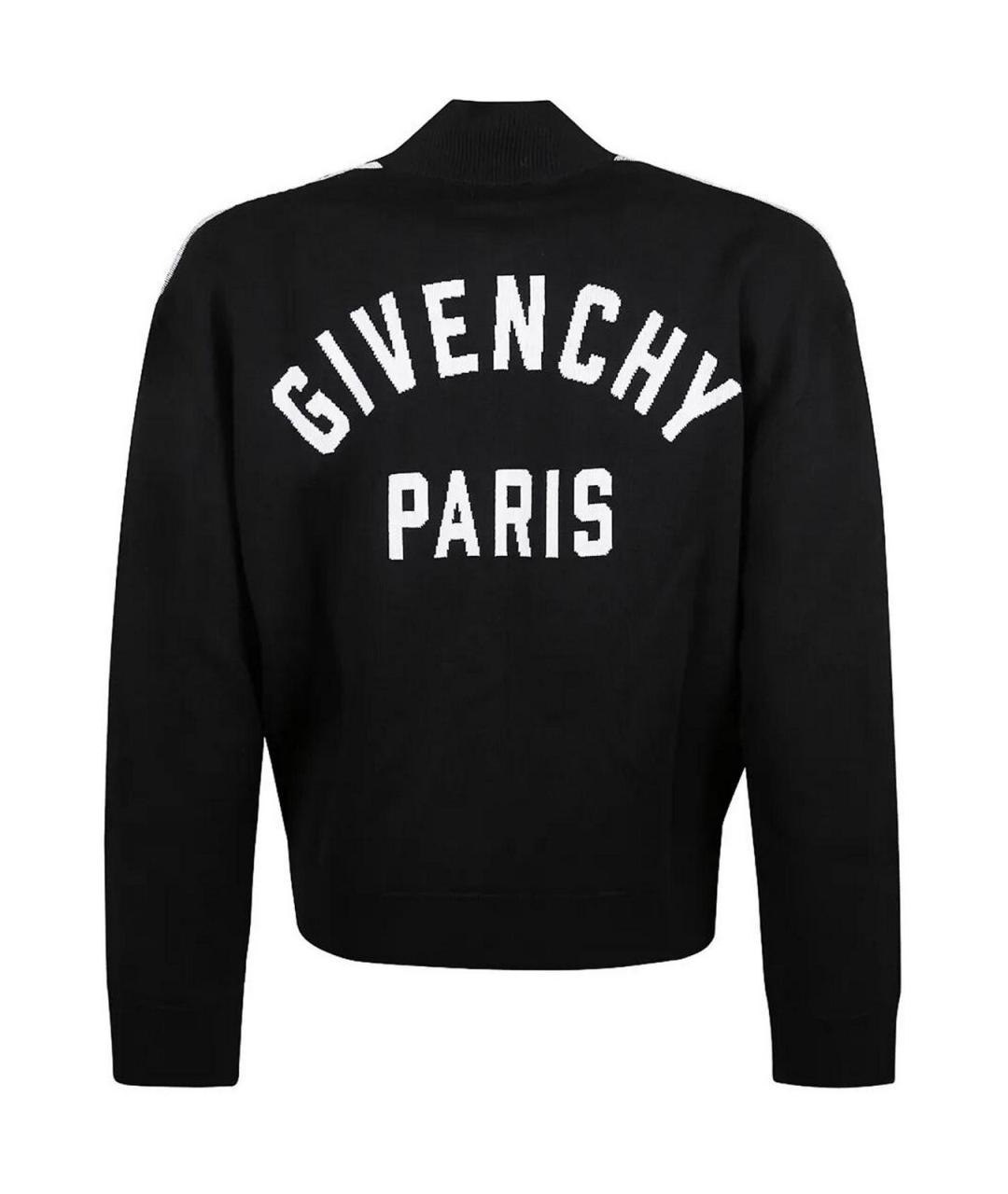 GIVENCHY Черный шерстяной кардиган, фото 2