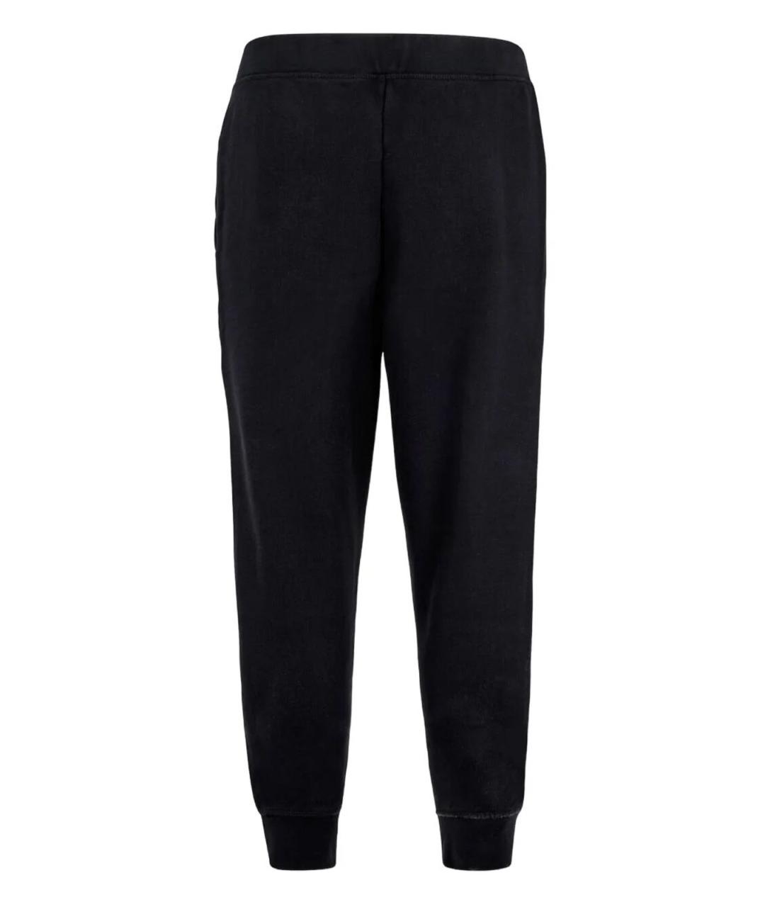 DSQUARED2 Черные хлопковые повседневные брюки, фото 2